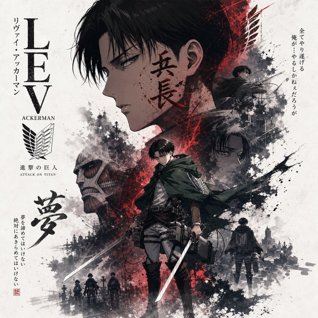 AI image generator prompt example: {
  "type": "image_prompt",
  "title": "Attack on Titan",
   output